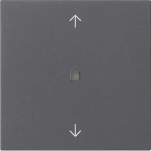 Gira Bluetooth jaloezie/tastdimmerknop met pijlen Systeem 3000 Systeem 55 antraciet mat (538228)