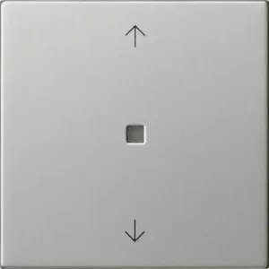 Gira Bluetooth jaloezie/tastdimmerknop met pijlen Systeem 3000 Systeem 55 edelstaal (5382600)
