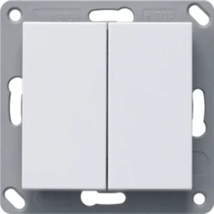 Gira Bluetooth wandzender 2-voudig Systeem 55 wit mat (246227)