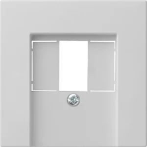 Gira centraalplaat USB Systeem 55 grijs mat (0276015)