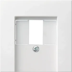 Gira centraalplaat USB Systeem 55 wit mat (027627)
