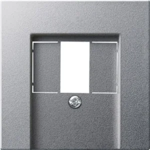 Gira centraalplaat voor USB-voeding PD System 55 aluminium mat (037626)