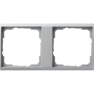 Gira draagplaat 2-voudig event aluminium (1462726)