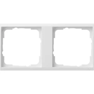 Gira draagplaat 2-voudig event clear wit (1462723)