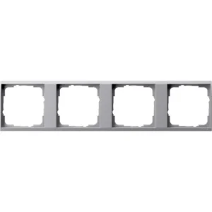 Gira draagplaat 4-voudig event aluminium (1464726)