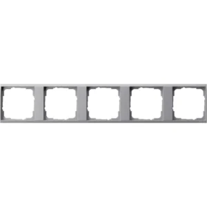 Gira draagplaat 5-voudig event aluminium (1465726)