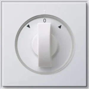 Gira draaiknop jaloezie- en tijdschakelaar TX44 wit (066666)