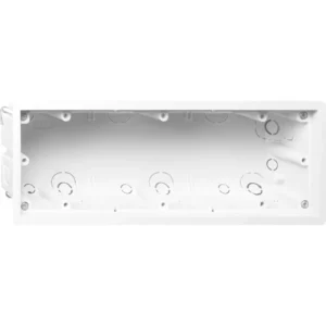 Gira E2 inbouwdoos hollewand 3-voudig vlak (289800)