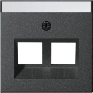 Gira inzpl 2xmj 30gr tekstkader Systeem 55 (264028)