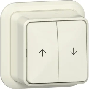 Gira jaloeziedrukcontact opbouw creme (315810)