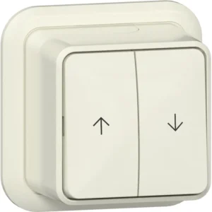 Gira jaloezieschakelaar opbouw creme (315910)