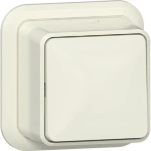 Gira kruisschakelaar opbouw creme (310710)