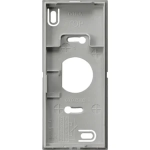 Gira montageplaat huisstvid ob 55aluminium (851026)