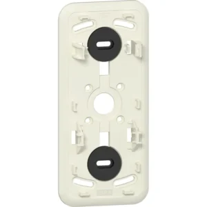 Gira ez­tl ob opbouw montageplaat 3-voudig k/p - crème wit glanzend (305510)