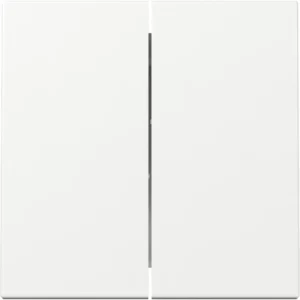 Gira schakelwip 2-voudig Systeem 55 wit glans (329503)