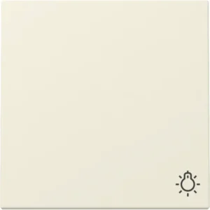 Gira schakelwip met symbool licht Systeem 55 creme glans (328501)