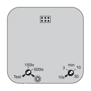 Gira Systeem 3000 bewegingsmelder opzetstuk 1.10 m Standard met instelbare nalooptijd Systeem 55 zwart mat (5379005)