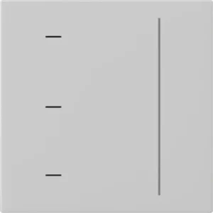 Gira touch dimmerknop Systeem 3000 tastdimmer Systeem 55 grijs mat (5365015)