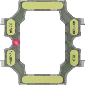 Gira verlichtingselement 12 - 30 V LED rood 0,5 mA variant 4 (3794011)