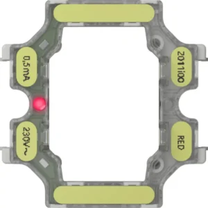 Gira verlichtingselement 230 V LED rood 0,5 mA variant 2 (3792011)