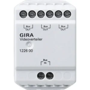 Gira videoverdeler video (122600)