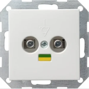 Gira wandcontactdoos 2-voudig potvereff Systeem 55 (040503)