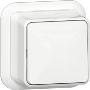 Gira wisselschakelaar opbouw wit (310611)