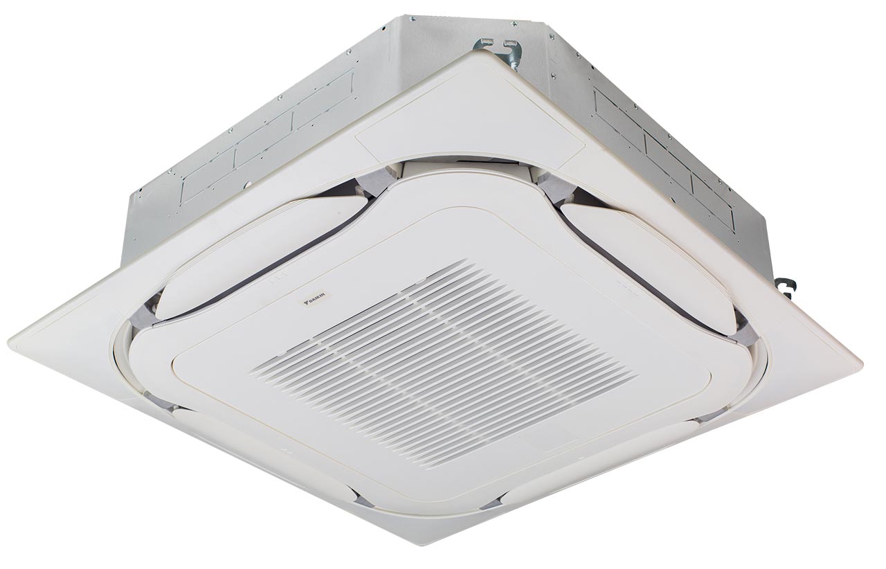 Daikin Hoog ren. Roundflow cassette 10,0 kW R32 excl. paneel en bediening - FCAHG100H