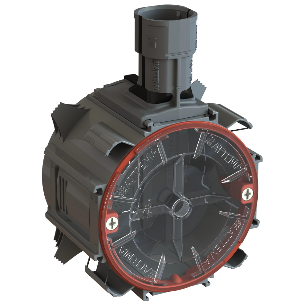 ATTEMA inbouwdoos U50 Ø16/19/20mm grijs - (AT1102.01)