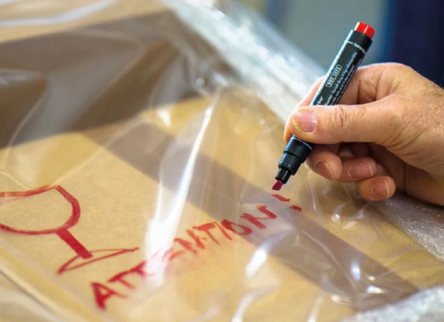 Pica 521/41 Permanent marker 2-6mm beitel blauw - 1st - Afbeelding 2