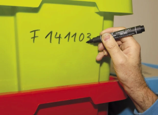 Pica 521/41 Permanent marker 2-6mm beitel blauw - 1st - Afbeelding 3