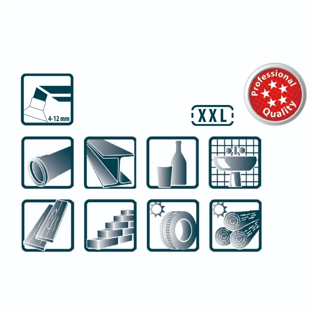 Pica 528/46 Permanent Marker XXL 4-12mm zwart - 1st - Afbeelding 3