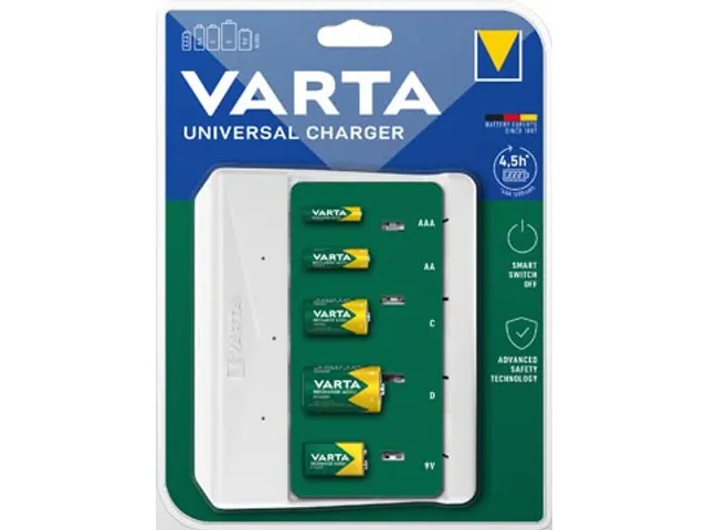 Varta Batterijlader universeel - zonder batterijen - 57658101401